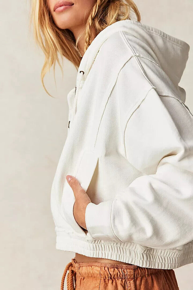 Free People FP Movement Mix Up Sweatshirt Hoodie Top M