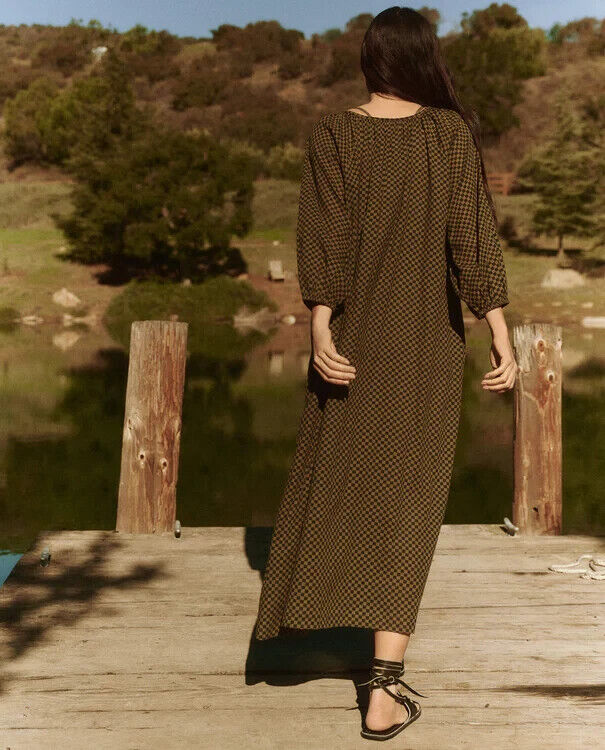The Great The Shoreline Cover-Up Buttondown Midi Dress S-1