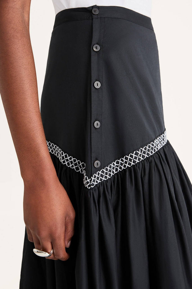 Merlette Elinga Midi Skirt S