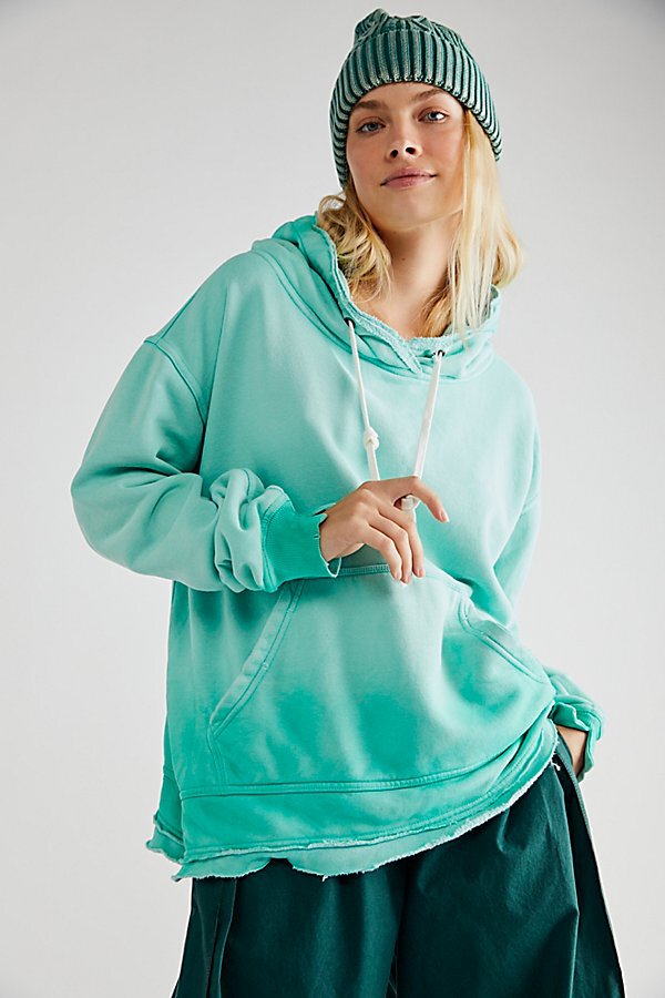 Free People We The Free Zuma Hooded Sweatshirt Top