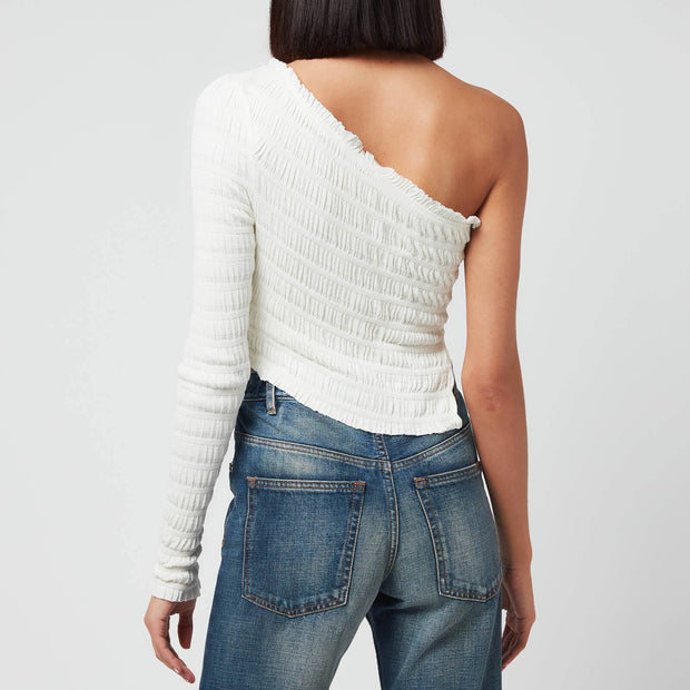 Free People Jasmine One-Shoulder Blouse Top
