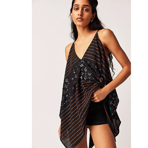 Free People Ibiza Haze Tank Tunic Top