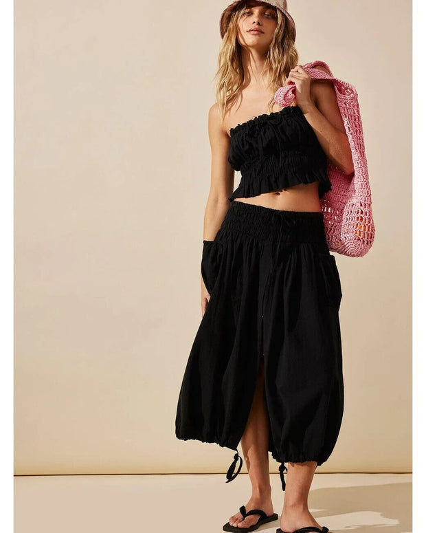 Free People Free-est All The Things Midi Skirt
