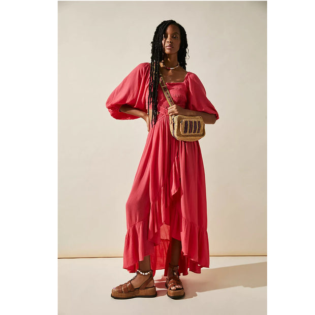 Free People Free-est Cross My Heart Maxi Dress M