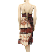 Intimately Free People Smocked Cotton Slip Dress S