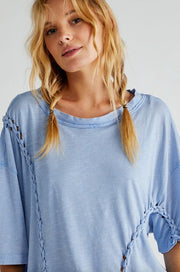 Free People We The Free Moonlit Midi Tee Tunic Top