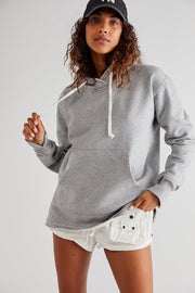 Free People We The Free Zuma Hooded Sweatshirt Top M
