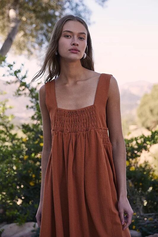 Free People Free Est Delphine Midi Dress