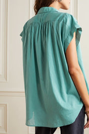 Nili Lotan Normandy Shirt Tunic Top M