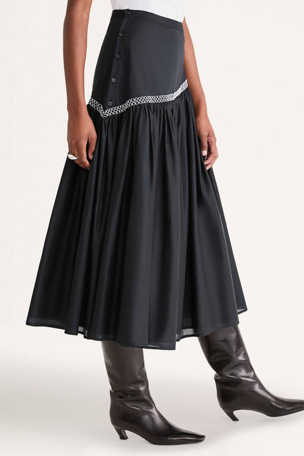 Merlette Elinga Midi Skirt S