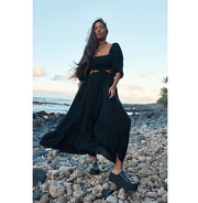 Free People Free-est Cross My Heart Maxi Dress S