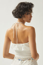 Maeve Anthropologie Woven Halter Blouse Top S