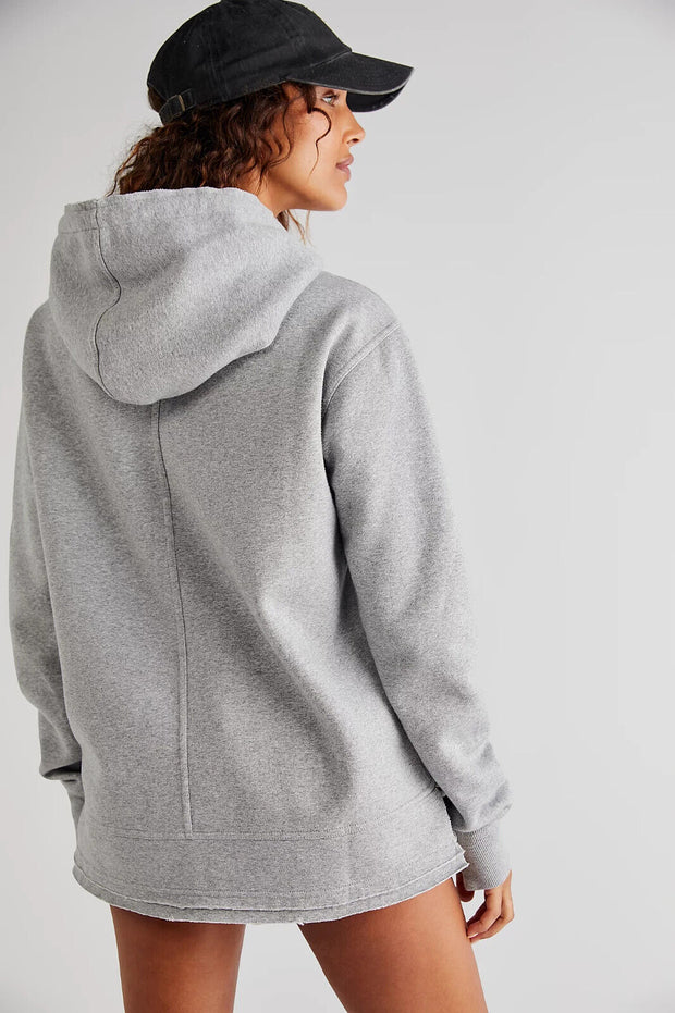 Free People We The Free Zuma Hooded Sweatshirt Top M