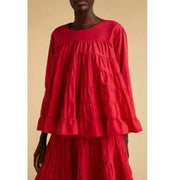 Merlette NYC Roos Tiered Solid Tunic Top XS