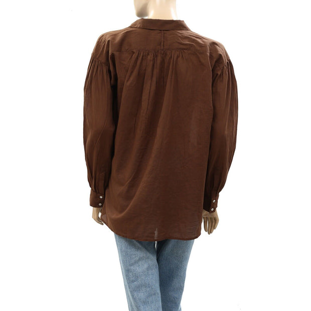 Nili Lotan Miles Tunic Shirt Top XS