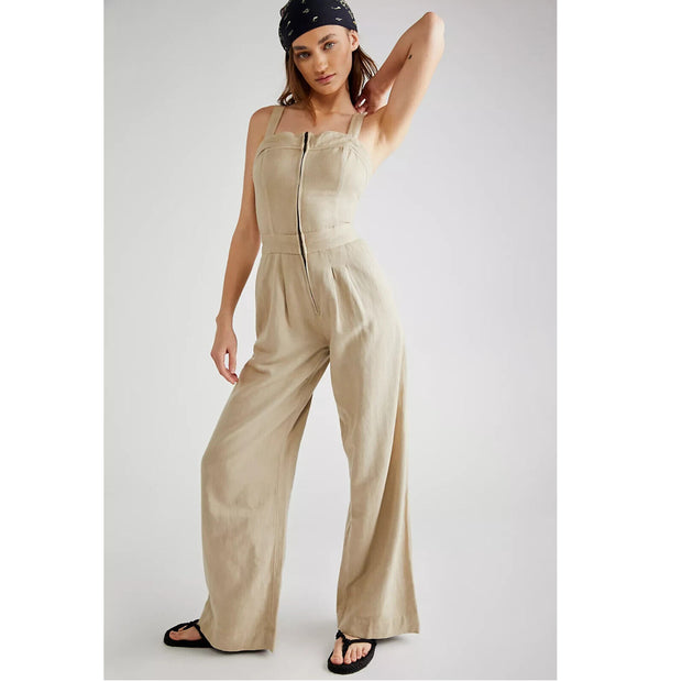 Free People Call On Me One-Piece Jumpsuit