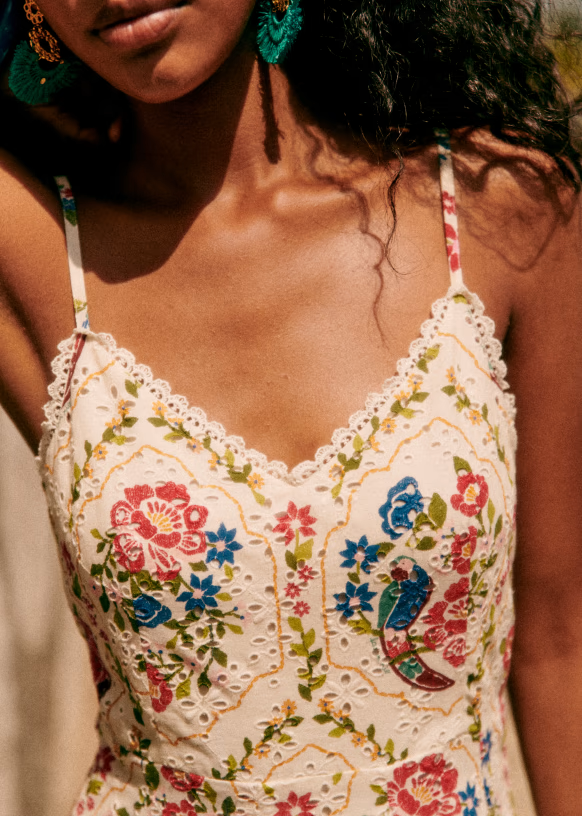 Sézane X Farm Rio Danila Mini Dress S-36