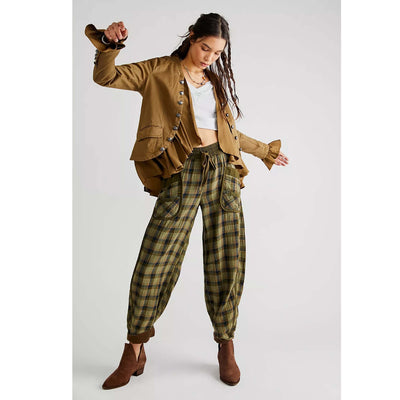Free People In Control Washed Barrel Pants