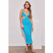 Saylor Anthropologie kellyn Midi Dress