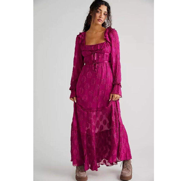 Free People Yara Maxi Dress XS