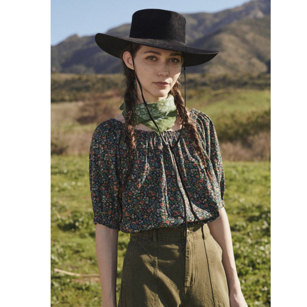 The Great The Garland Shirt Blouse Top