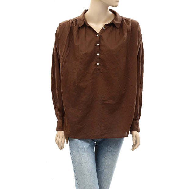 Nili Lotan Miles Tunic Shirt Top XS