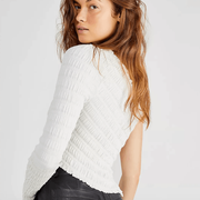 Free People Jasmine One-Shoulder Blouse Top