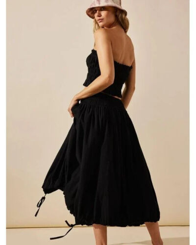 Free People Free-est All The Things Tube Top & Midi Skirt Set