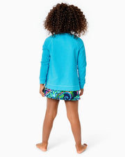 Lilly Pulitzer Girls Luxletic Mini Beach Comber Sweatshirt