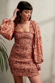 Free People Smock It To Me Mini Dress S