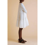 Merlette Martel Trim Lace Buttonsdown Mini Dress