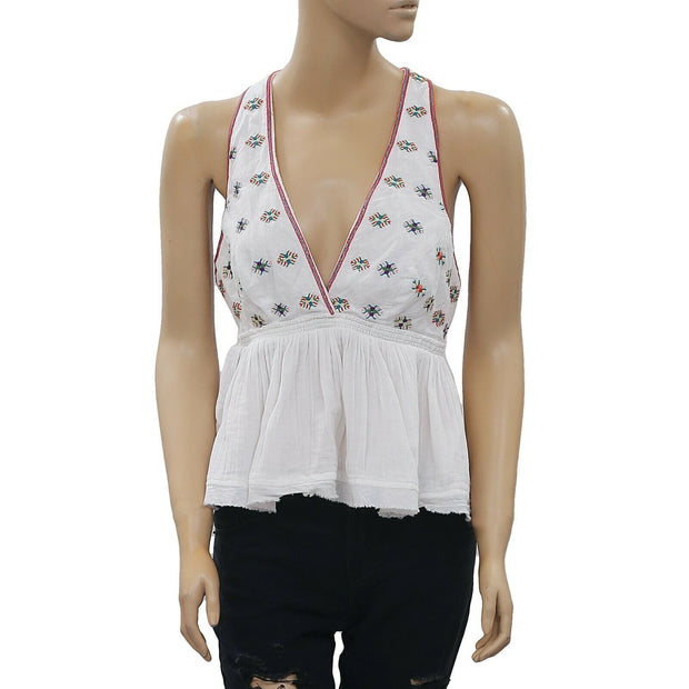 Free People Your Love Song Blouse Top M