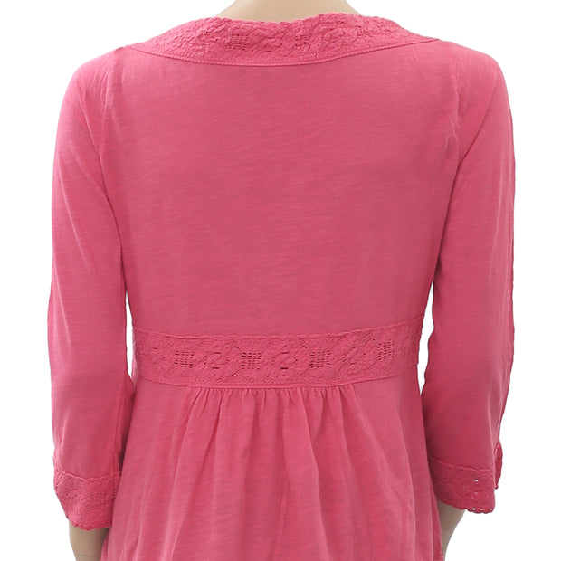 Odd Molly Anthropologie Step Over 衬衫上衣