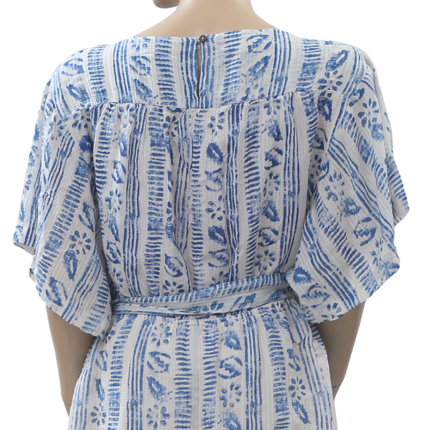 Free People Put A Ring On It Romper Dress S