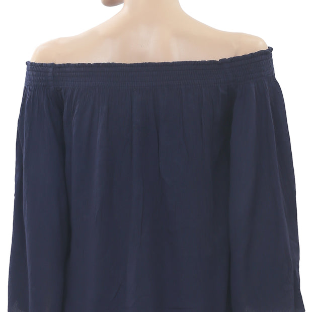 Lilly Pulitzer "NITA" Off Shoulder Blouse Top