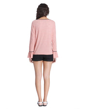 Vero Moda 桃花刺绣衬衫 L 号