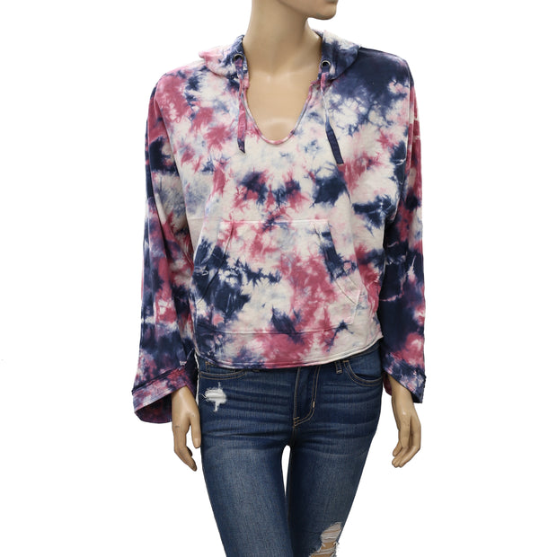 Out From Under Urban Outfitters Tie-Dye Hoodie Top S