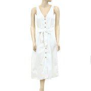 American Eagle Outfitters Buttondown Midi Dress S