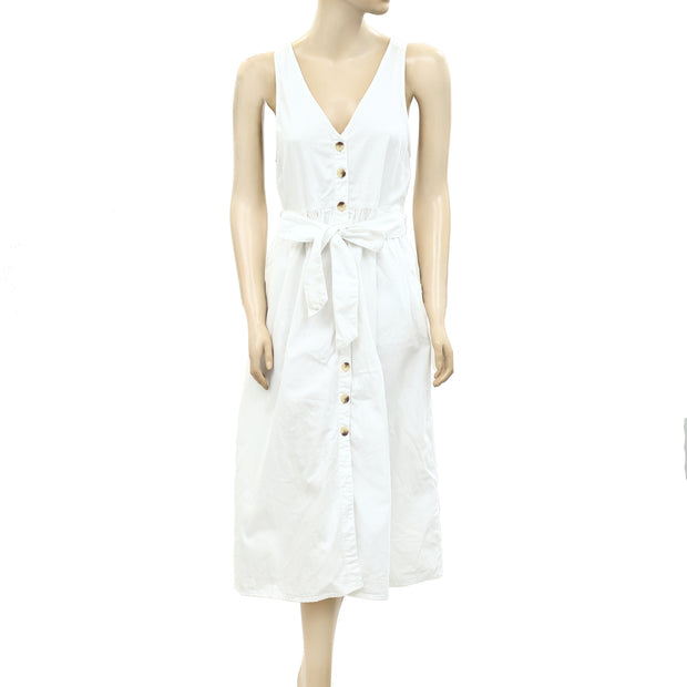 American Eagle Outfitters Buttondown Midi Dress S
