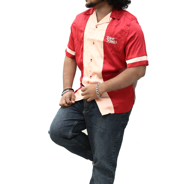 ASOS DESIGN Men's Bowling Buttondown Shirt S
