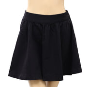 Posse Solid Black Mini Skirt S