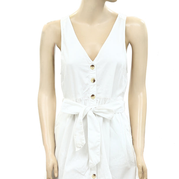 American Eagle Outfitters Buttondown Midi Dress S