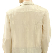 Des Petits Hauts 微光系扣衬衫上衣 M