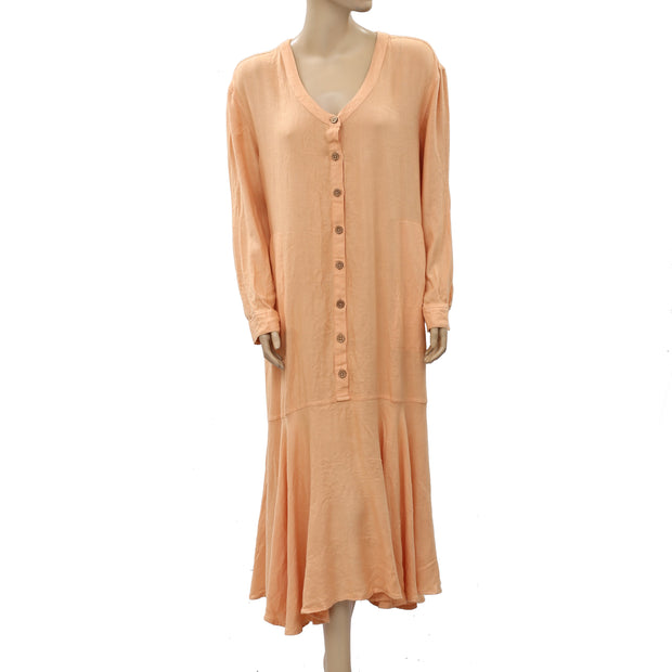 Free People Mathilda Midi Dress