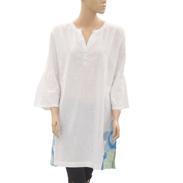 Climb High Dig Deep Ski Steep Embroidered Dress