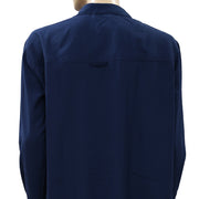 Envii Buttondown Solid Tunic Shirt Top  M