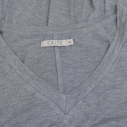 Caite Anthropologie Solid Tunic Top S