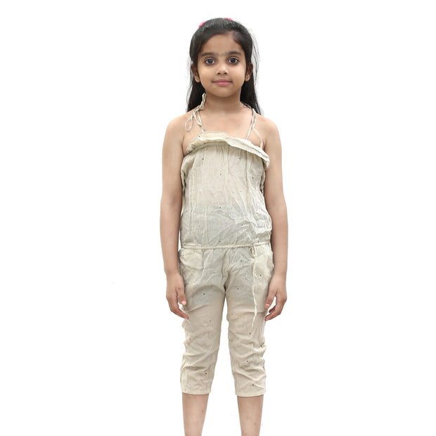 Louis Louise Girls Kids Ruffle Jumpsuit Dress 4 Years