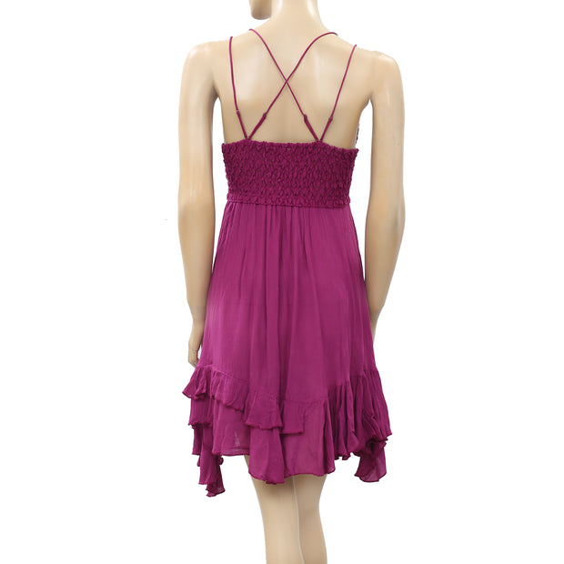 Free People FP One Adella Slip Mini Dress