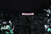 Fonarina Sequin Embellished Blouse Top M